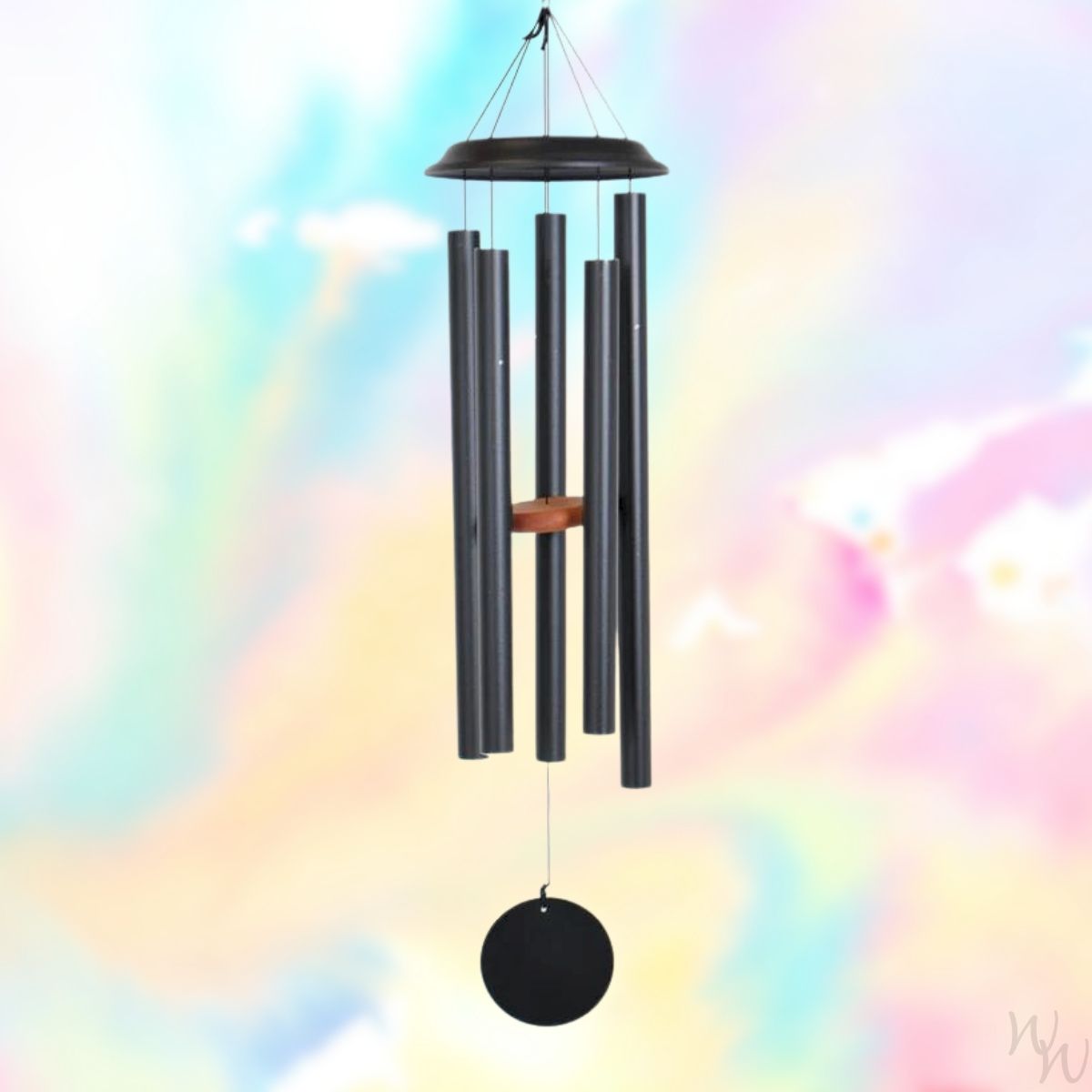 Shenandoah Melodies 47 Inch Black Wind Chime - Scale Of B