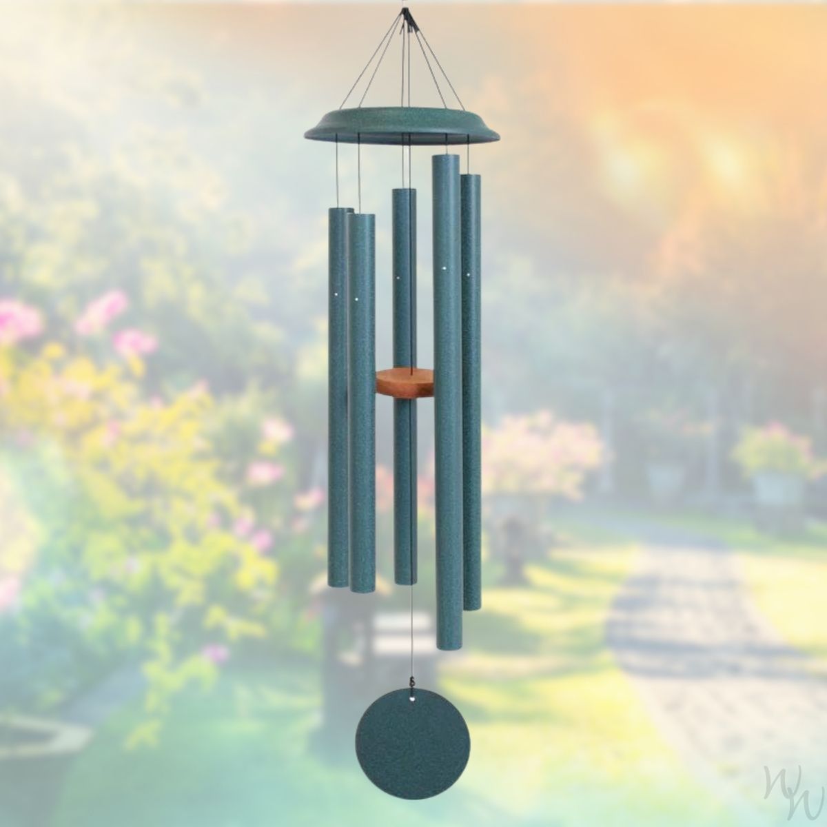 Shenandoah Melodies 47 Inch Green Wind Chime - Scale Of B