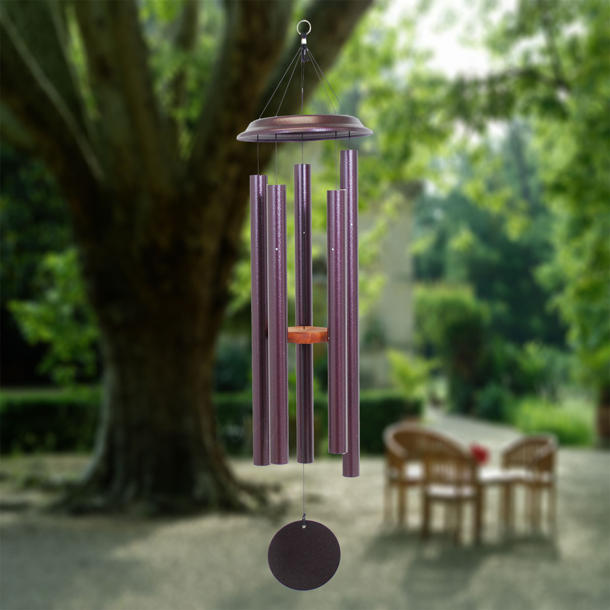 Shenandoah Melodies 47 Inch Plum Wind Chime - Scale Of B