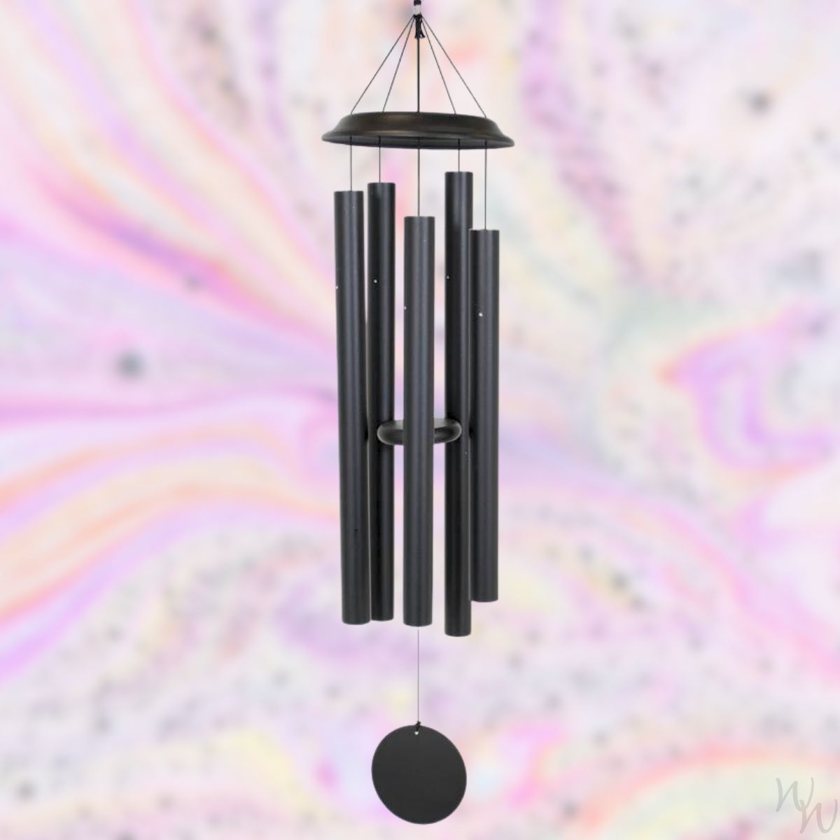 Shenandoah Melodies 59 Inch Black Wind Chime - Scale Of G