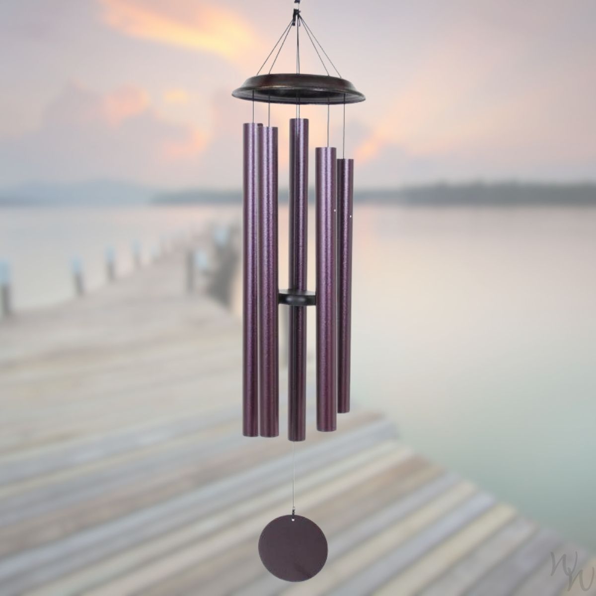Shenandoah Melodies 59 Inch Plum Wind Chime - Scale Of G