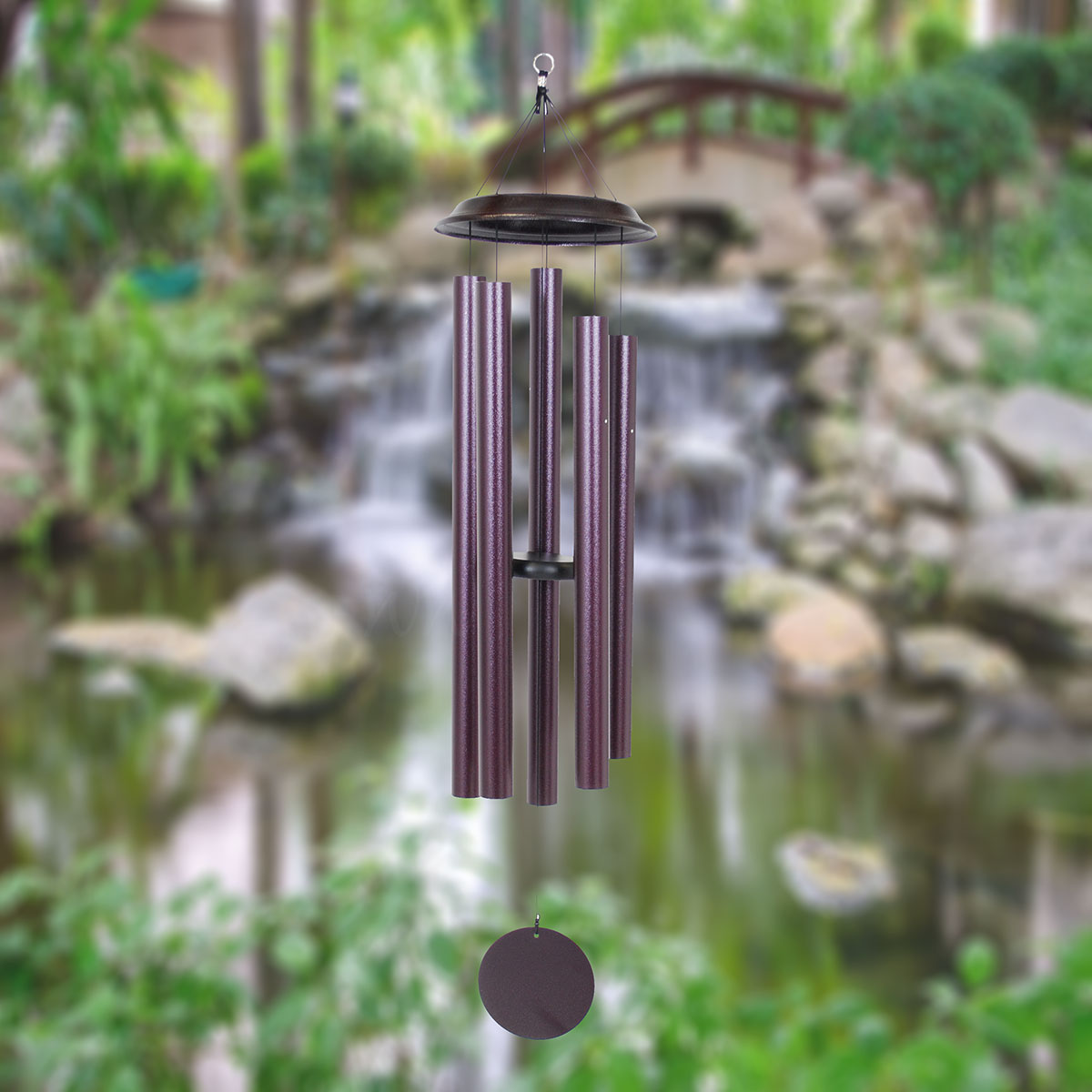Shenandoah Melodies 59 Inch Plum Wind Chime - Scale Of G