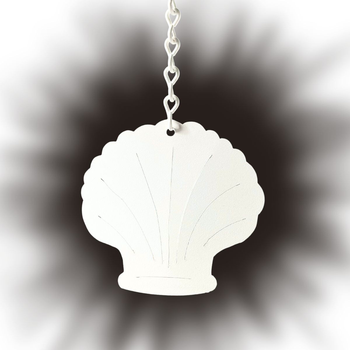 Wind Bell Sail - White Scallop