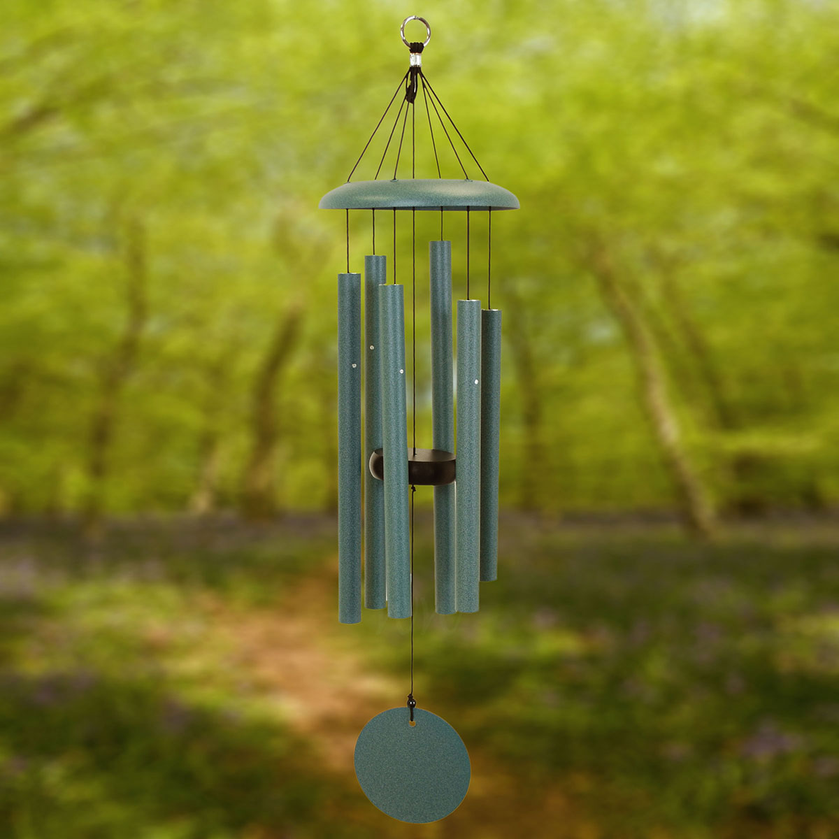 Corinthian Bells 27 Inch Patina Green Wind Chime - Scale Of C