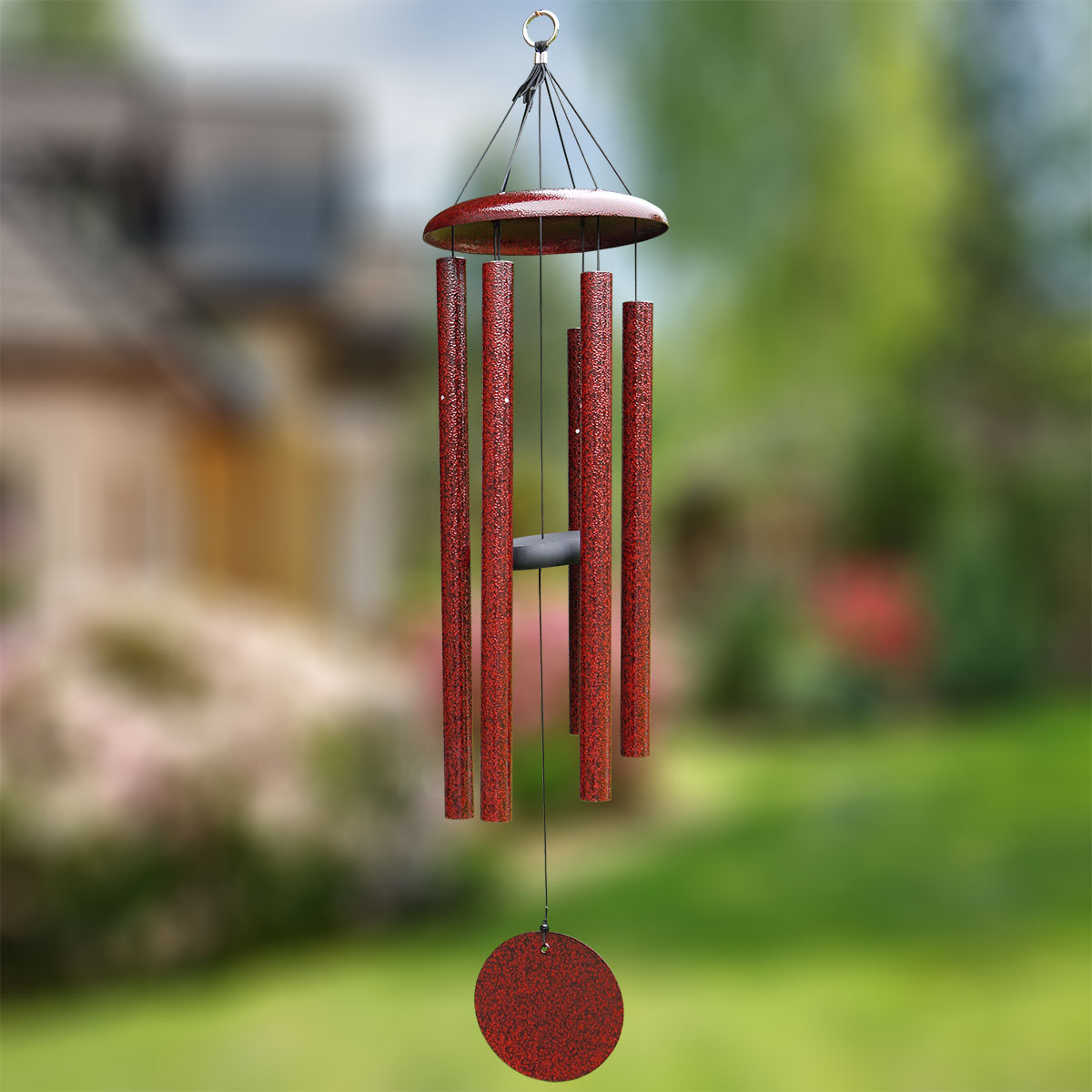 Corinthian Bells 36 Inch Ruby Splash Wind Chime - Scale Of E