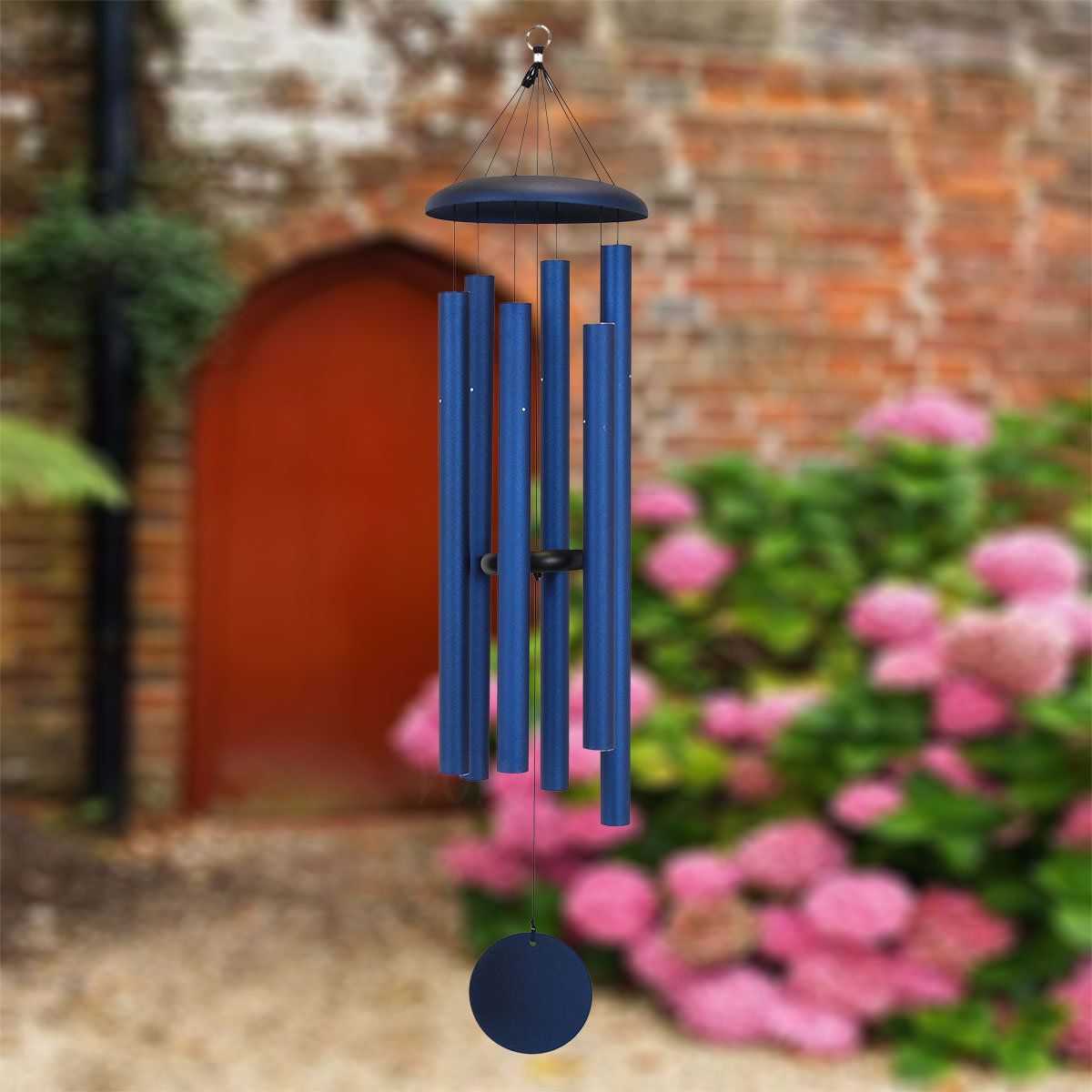 Corinthian Bells 50 Inch Midnight Blue Wind Chime -  Scale Of A