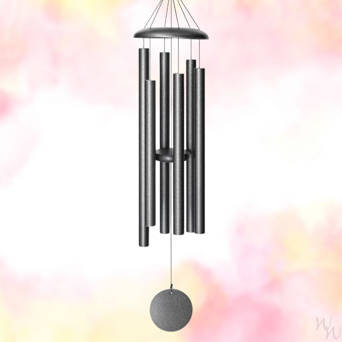 Corinthian Bells 50 Inch Silver Vein Wind Chime - Scale Of A