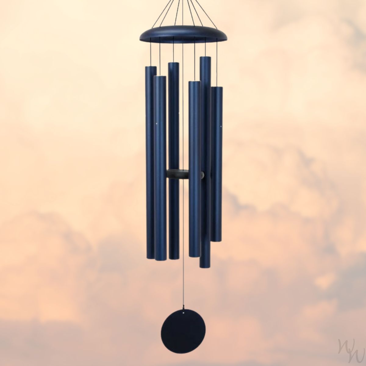 Corinthian Bells 56 Inch Midnight Blue Wind Chime - Scale of G
