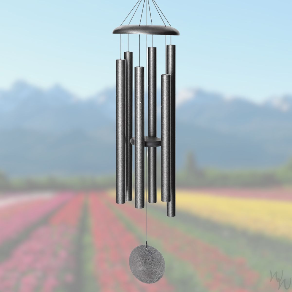 Corinthian Bells 56 Inch Silver Vein Wind Chime - Scale Of G