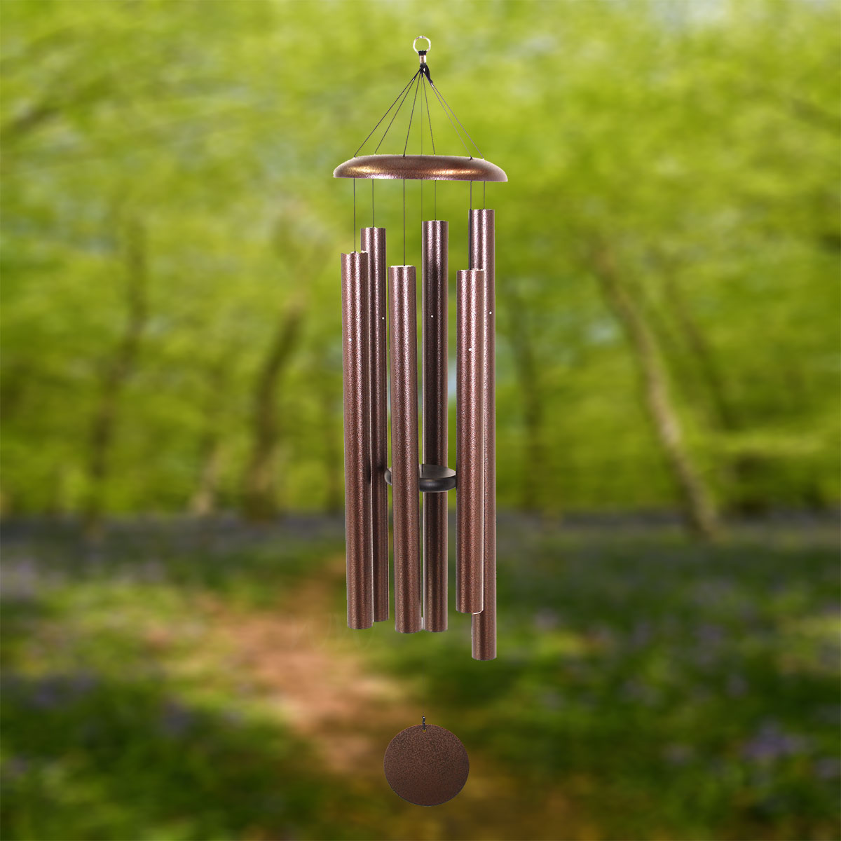 Corinthian Bells 60 Inch Copper Vein Wind Chime - Scale Of G