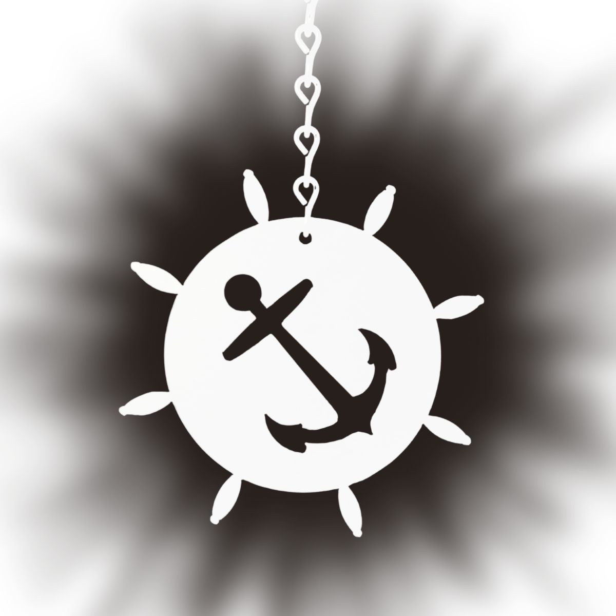 Wind Bell Sail - White Anchor