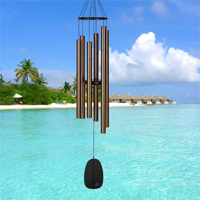 Woodstock 32 Inch Bells of Paradise Chime - Bronze