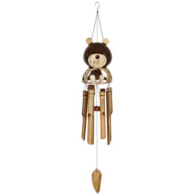 Woodstock Percussion Teddy Bear Bamboo Chime