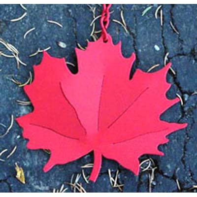 Wind Bell Sail - Maple Leaf Large