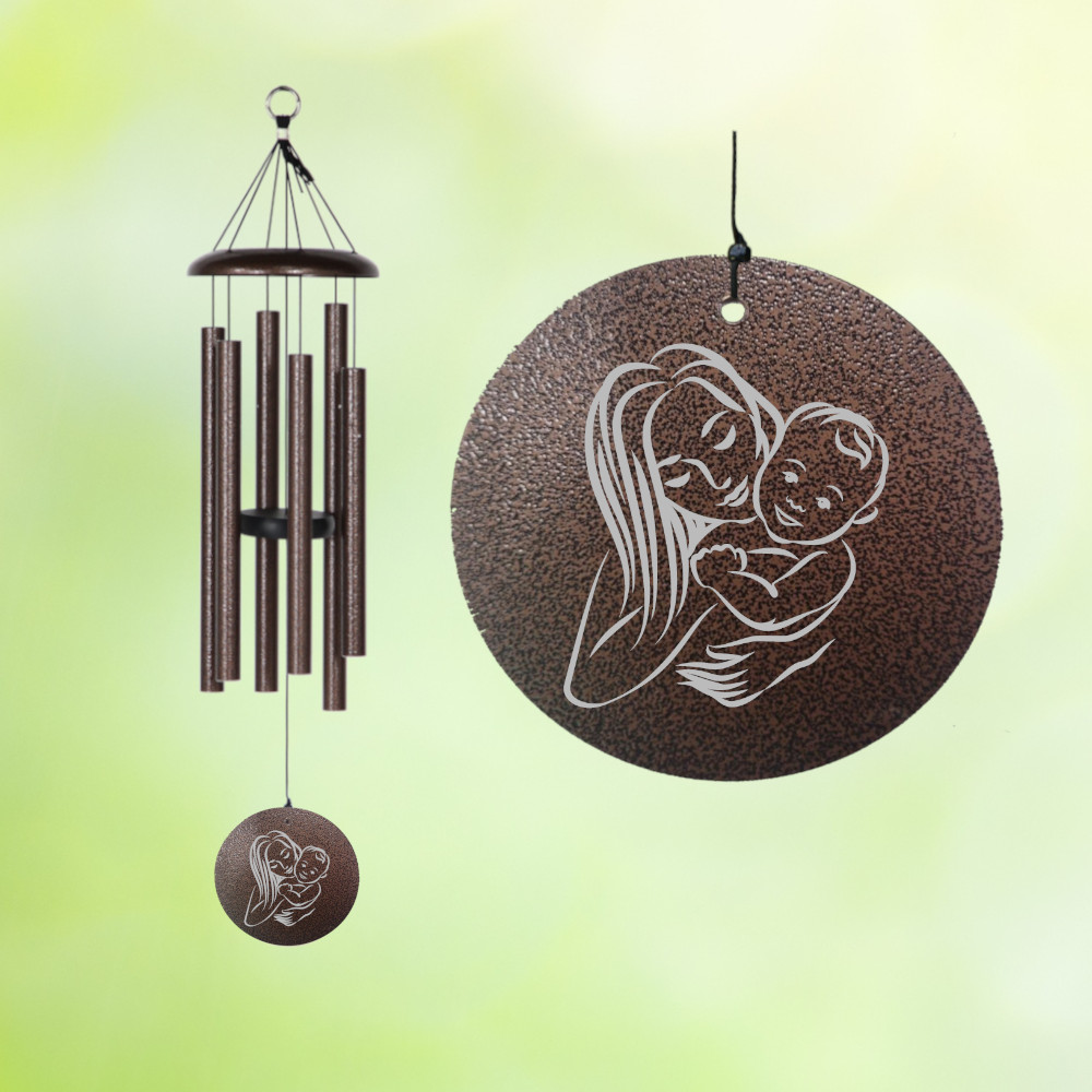 Corinthian Bells 27 Inch Copper Vein Wind Chime - Scale Of C - Mom and Toddler