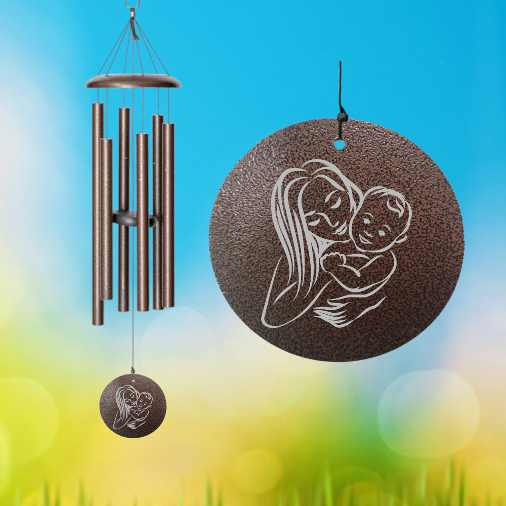 Corinthian Bells 36 Inch Copper Vein Wind Chime - Scale Of E - Mom and Toddler