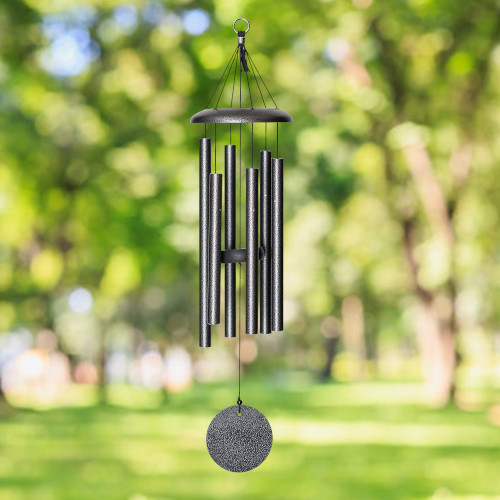 Corinthian Bells 27 Inch Silver Vein Wind Chime - Scale Of C