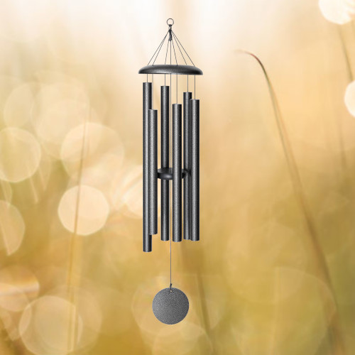 Corinthian Bells 50 Inch Silver Vein Wind Chime - Scale Of A