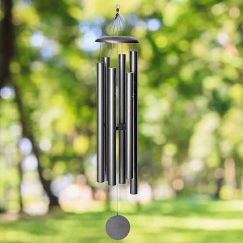 Corinthian Bells 65 Inch Silver Vein Wind Chime - Scale Of Eb
